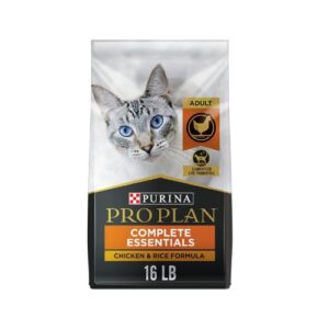 Thức ăn cho mèo giàu protein Purina Pro Plan với lợi khuẩn Probiotics, hương vị gà và gạo