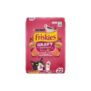 Thức ăn khô cho mèo Purina Friskies, hương vị nước sốt